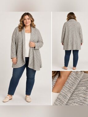 NWT Talbots Light Gray Women's Cardigan